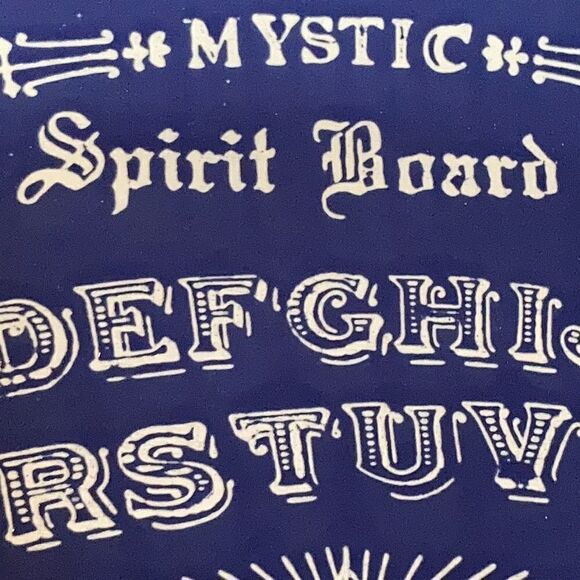 Ouija Board Platter - heavy purple blue color - Picture 5 of 7